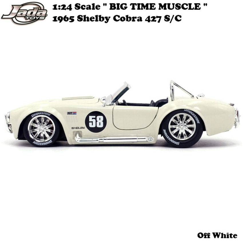 Jada シェルビー コブラ 1965 Shelby Cobra 427 S/C 1/24 レトロ