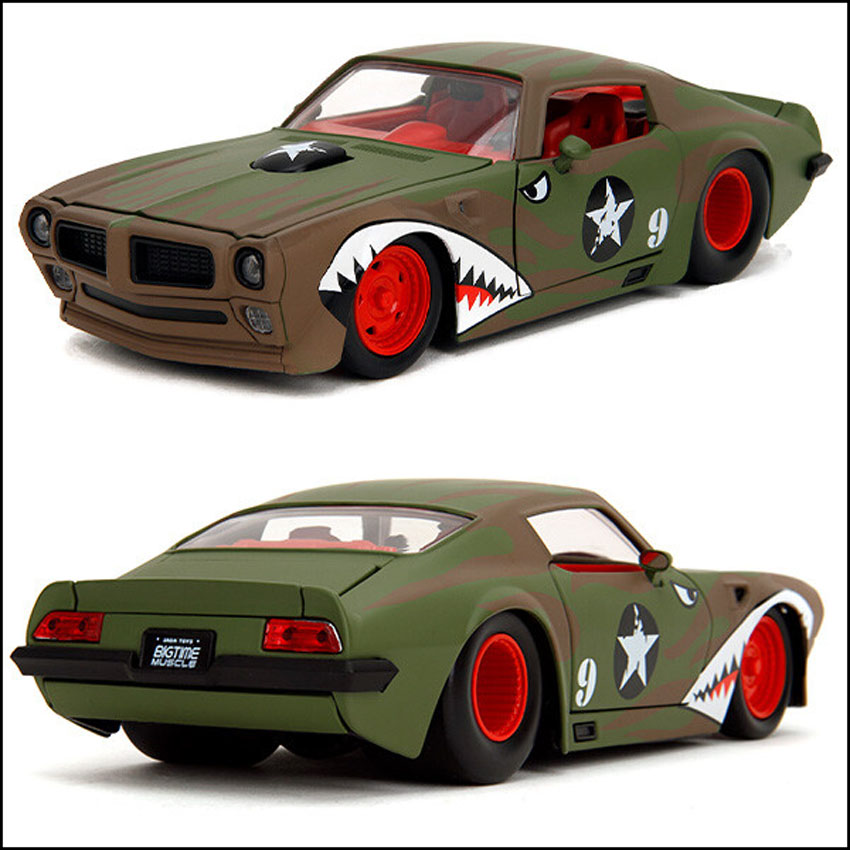廃盤　1/24　JadaTOYS 1972 ポンティアック ファイヤーバード Jada Bigtime Muscle 1972 Pontiac Firebird Trans AM 1:24