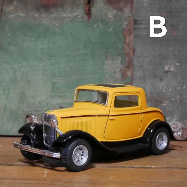 クラシック フォード 3ウィンドウ クーペ 1932 1/34 レトロ