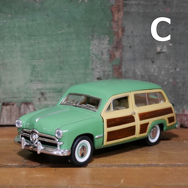 フォード ウッディーワゴン 1/40 レトロミニカー 1949 Ford