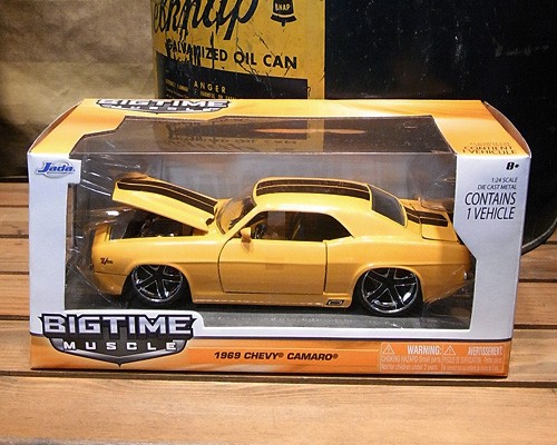 シボレー カマロ 1969 イエロー JADA BIGTIME レトロミニカー