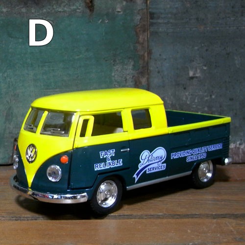 フォルクスワーゲン ダブルキャブ ピックアップ ダイキャストミニカー 1963 VW Bus Double Cab Pickup : rm-25 :  アメリカン雑貨のグッズファーム - 通販 - Yahoo!ショッピング