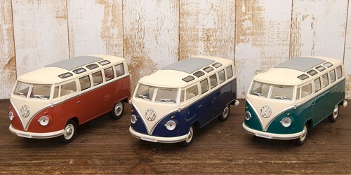 フォルクスワーゲン 1962 クラシック バス 1/24 レトロミニカー