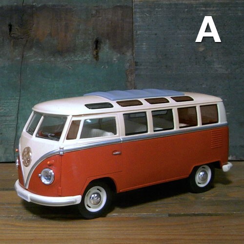 フォルクスワーゲン 1962 クラシック バス 1/24 レトロミニカー