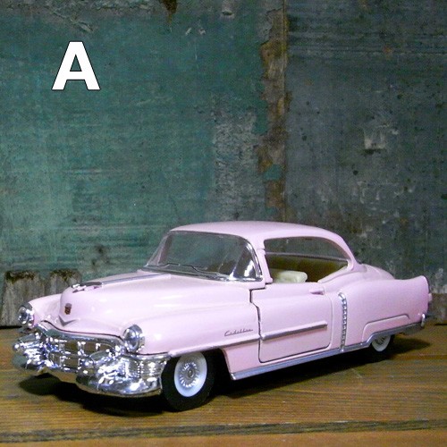 1963 Cadillac ダイキャスト ミニカー 1963 Cadillac Coupe DeVille Blue Metallic and White Gradient