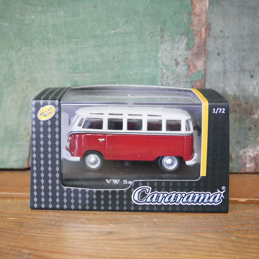 cararama ミニカー フォルクスワーゲンバス 1/72 カララマ 2個