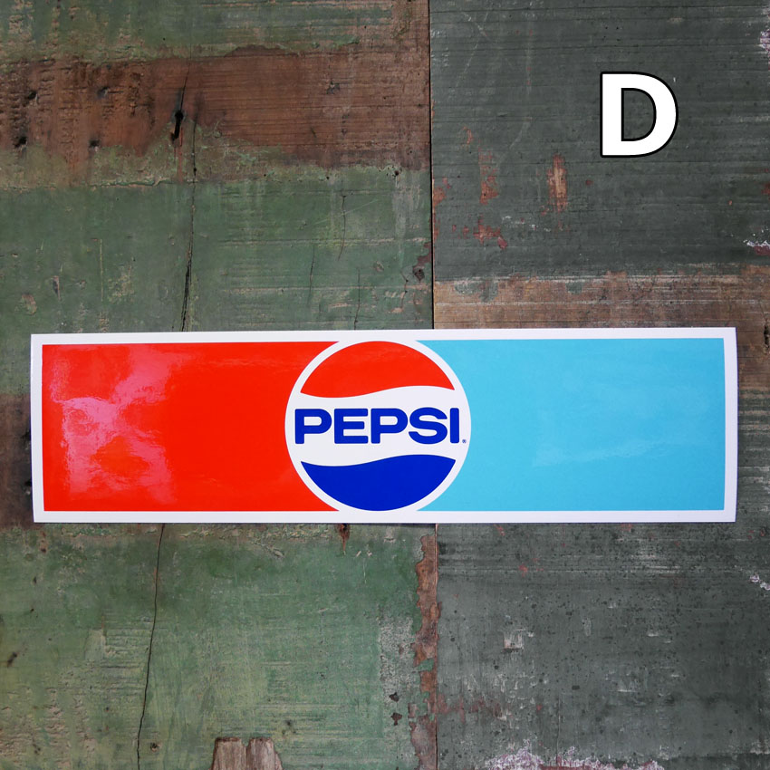 レア！　1980’s ペプシ　ステッカーロール　シール　PEPSI レア！ 1980's ペプシ ステッカーロール シール PEPSI レア