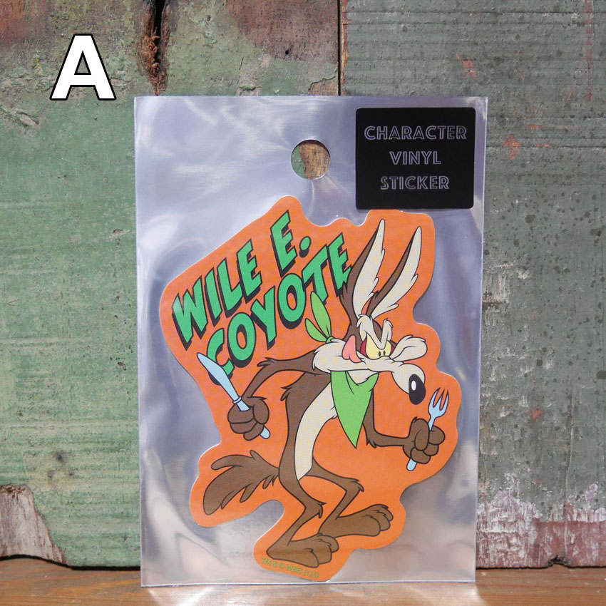 ロードランナー ルーニーテューンズ ステッカー ワイリーコヨーテ