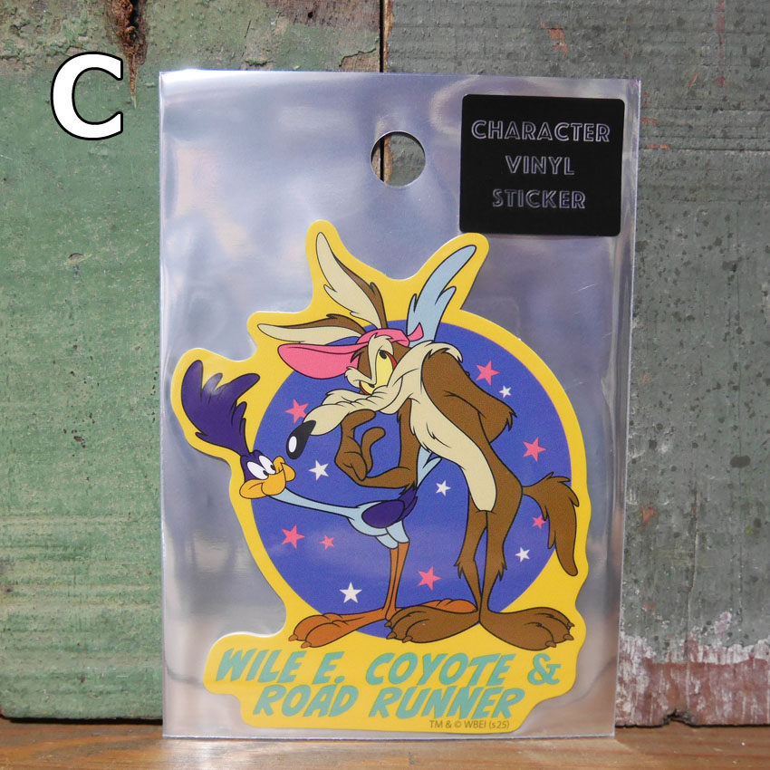 ロードランナー ルーニーテューンズ ステッカー ワイリーコヨーテ