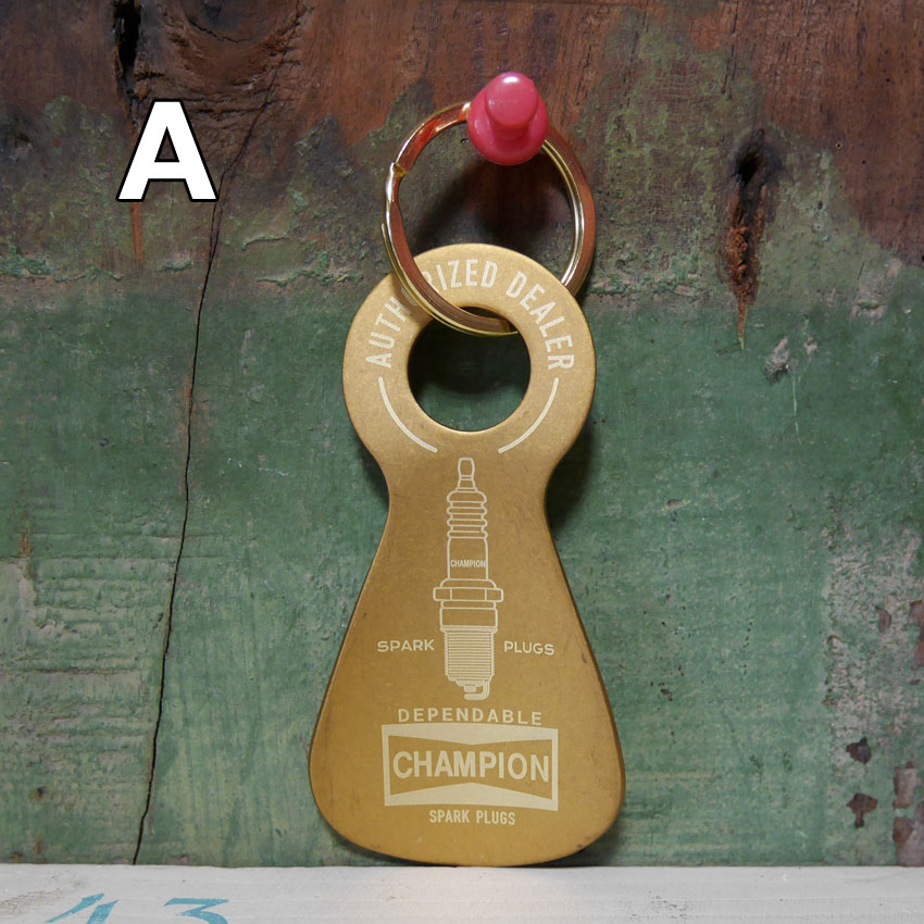 ADVERTISING SHOEHORN KEY RING 真鍮 靴べら キーホルダー 靴すべり
