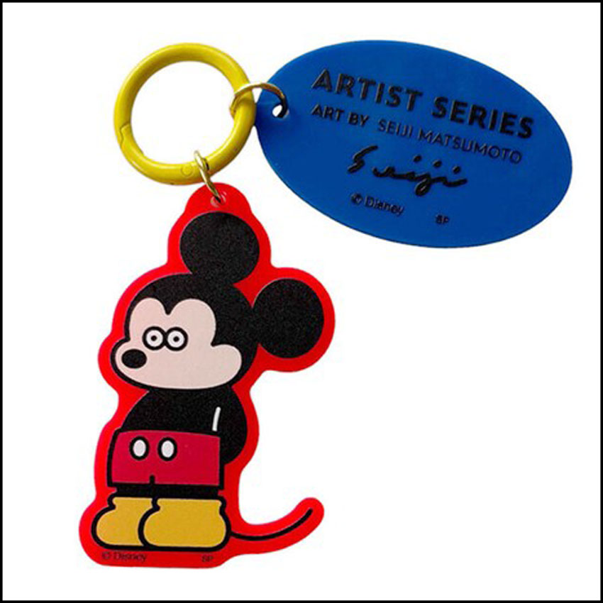 Disney（ディズニー） カラー アクリル キーホルダー ミッキーマウス