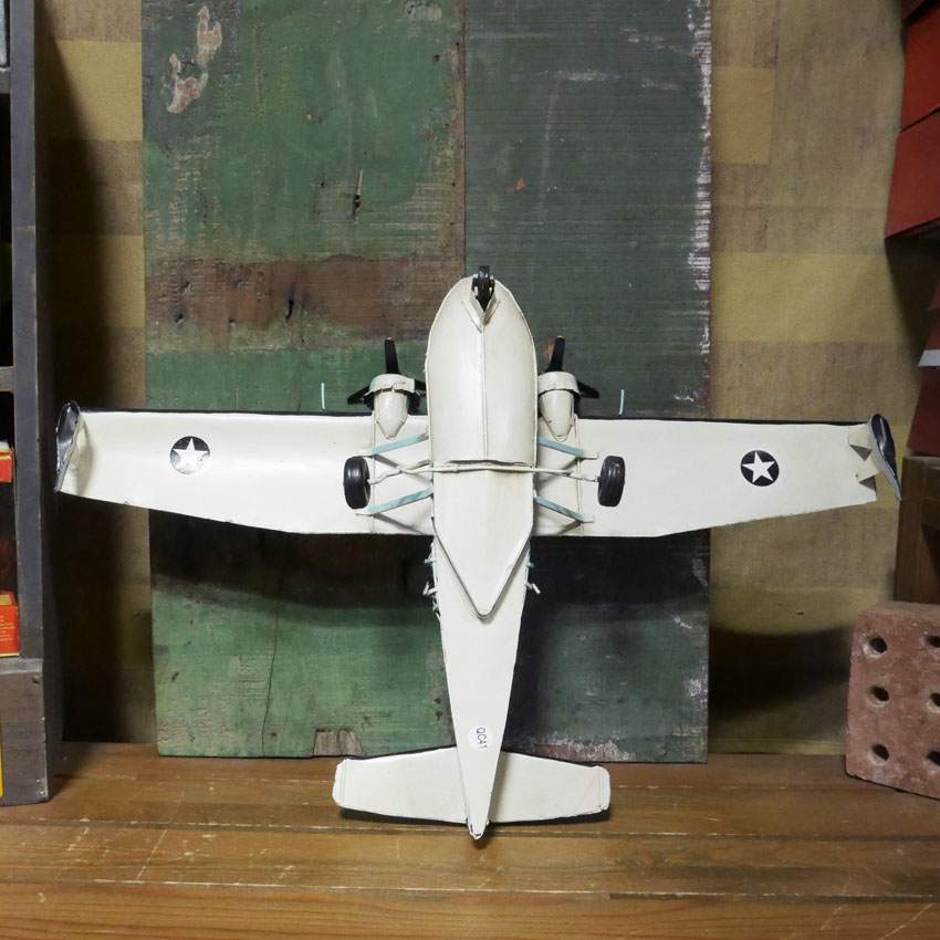 ブリキのおもちゃ 飛行機 flying boat インテリア : アメリカン雑貨の