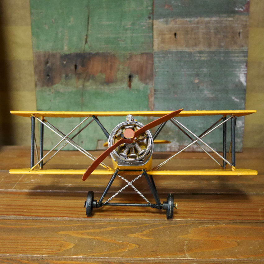 大特価【希少】 センセニッヒ プロペラ 木製 アメリカ製 飛行機 インテリア ヴィンテージ プレーン biplane インテリア 飛行機 ブリキのおもちゃ