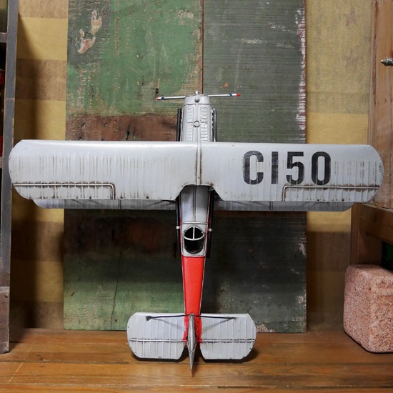ブリキのおもちゃ 飛行機 複葉機 C150 : アメリカン雑貨のグッズ