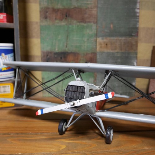 ブリキのおもちゃ 飛行機 複葉機 C150 : アメリカン雑貨のグッズ