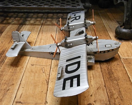 ブリキのおもちゃ 水上飛行機 : アメリカン雑貨のグッズファーム