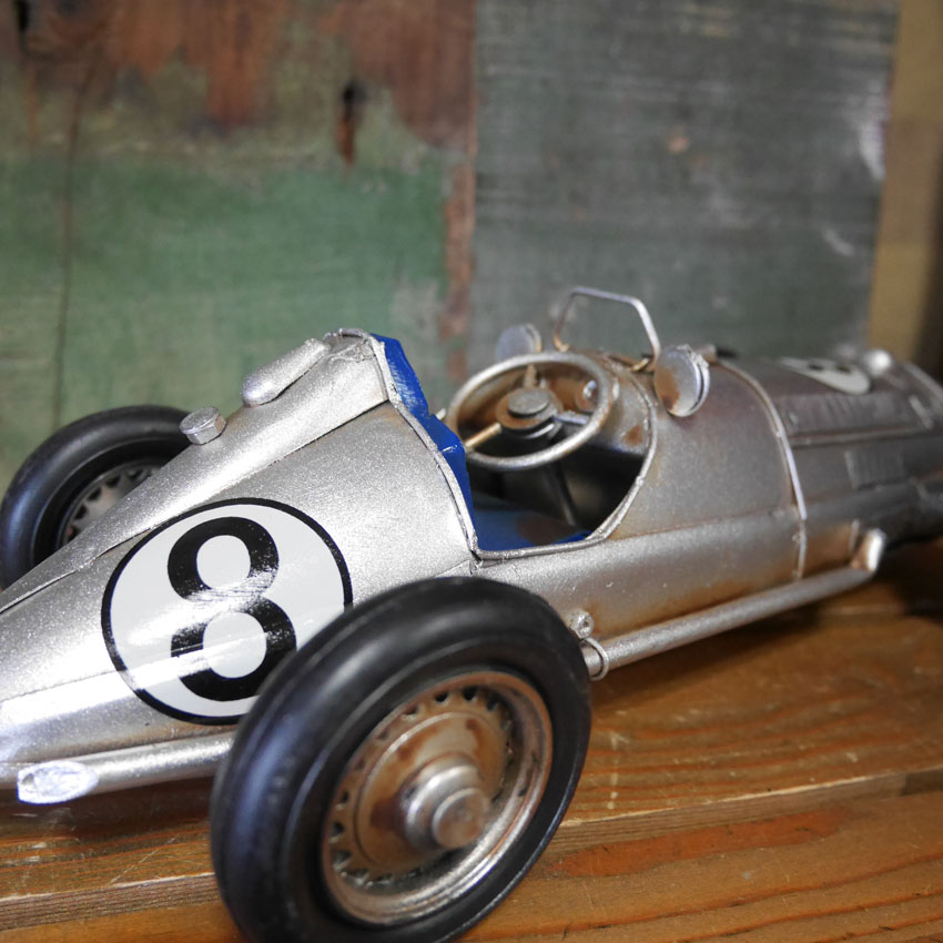 レーシングカー インテリア racing car ブリキのおもちゃ