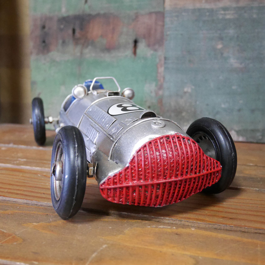 レーシングカー インテリア racing car ブリキのおもちゃ
