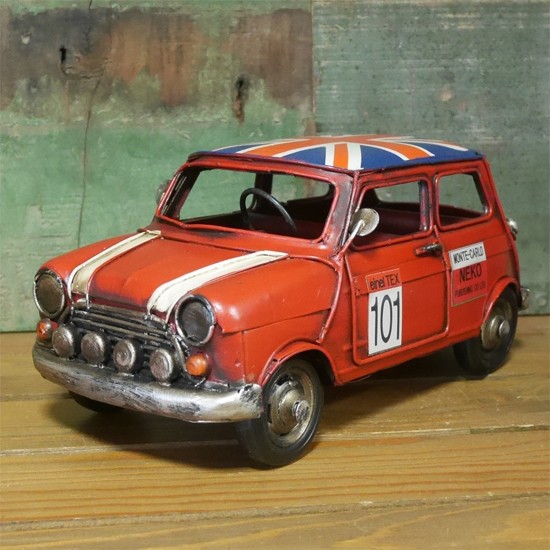 ミニクーパー ブリキのおもちゃ BMW インテリア mini : アメリカン雑貨