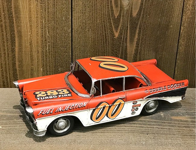 ヴィンテージカー Racing00 ブリキのおもちゃ インテリア : アメリカン