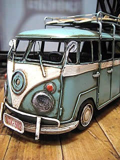 ブリキのおもちゃ ワーゲンバス フォルクスワーゲン 自動車 バス