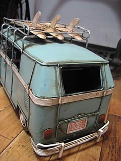 ブリキのおもちゃ ワーゲンバス フォルクスワーゲン 自動車 バス