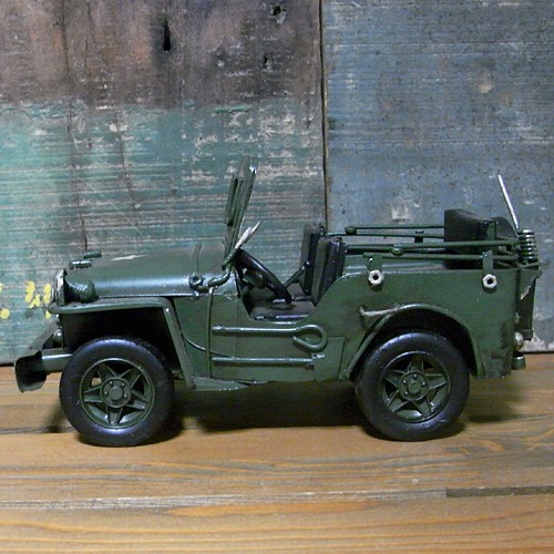 ブリキ　車　アーミー 5084190_1.jpg