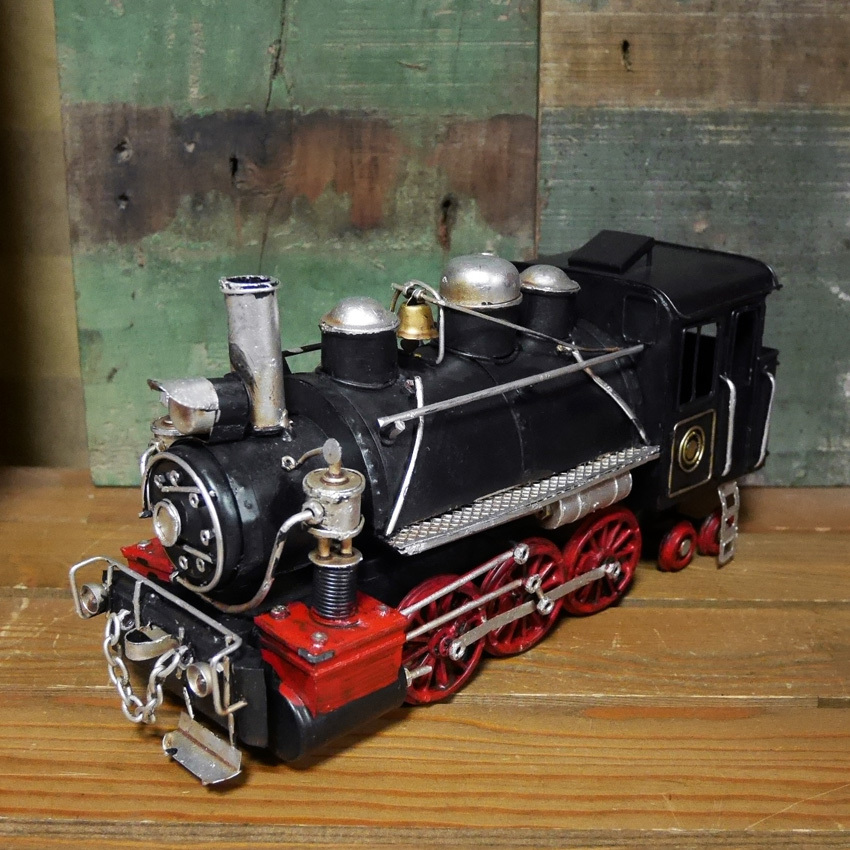 ブリキのおもちゃ SL蒸気機関車 レトロ SL機関車 ブリキのおもちゃ 鉄道 インテリア : アメリカン雑貨の