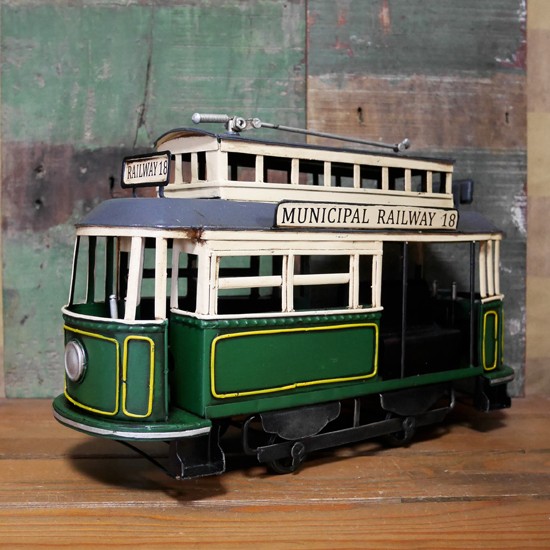 ブリキ ロータリー電車 蒸気機関車 2点 レトロ アンティーク