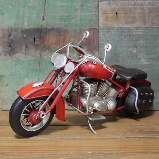 オートバイ ブリキのおもちゃ バイク インテリア motorcycle