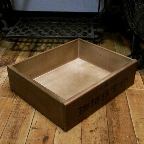 レトロボックス 収納 インテリア 昭和レトロ 木箱 : アメリカン雑貨の