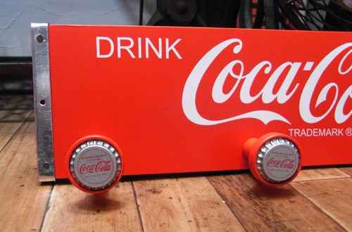 コカ・コーラ木製ハンガーラック Coca Cola コカコーラ 木製 ハンガー アメリカン雑貨
