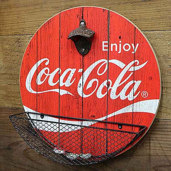 Coca Cola（コカコーラ） ボトルオープナー キャップ キャッチャー付き
