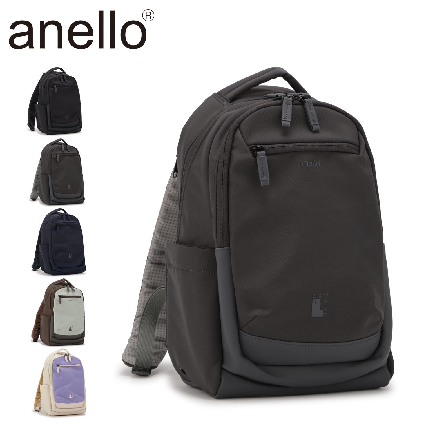 anello（アネロ） リュック バッグ バックパック ジャスパー メンズ