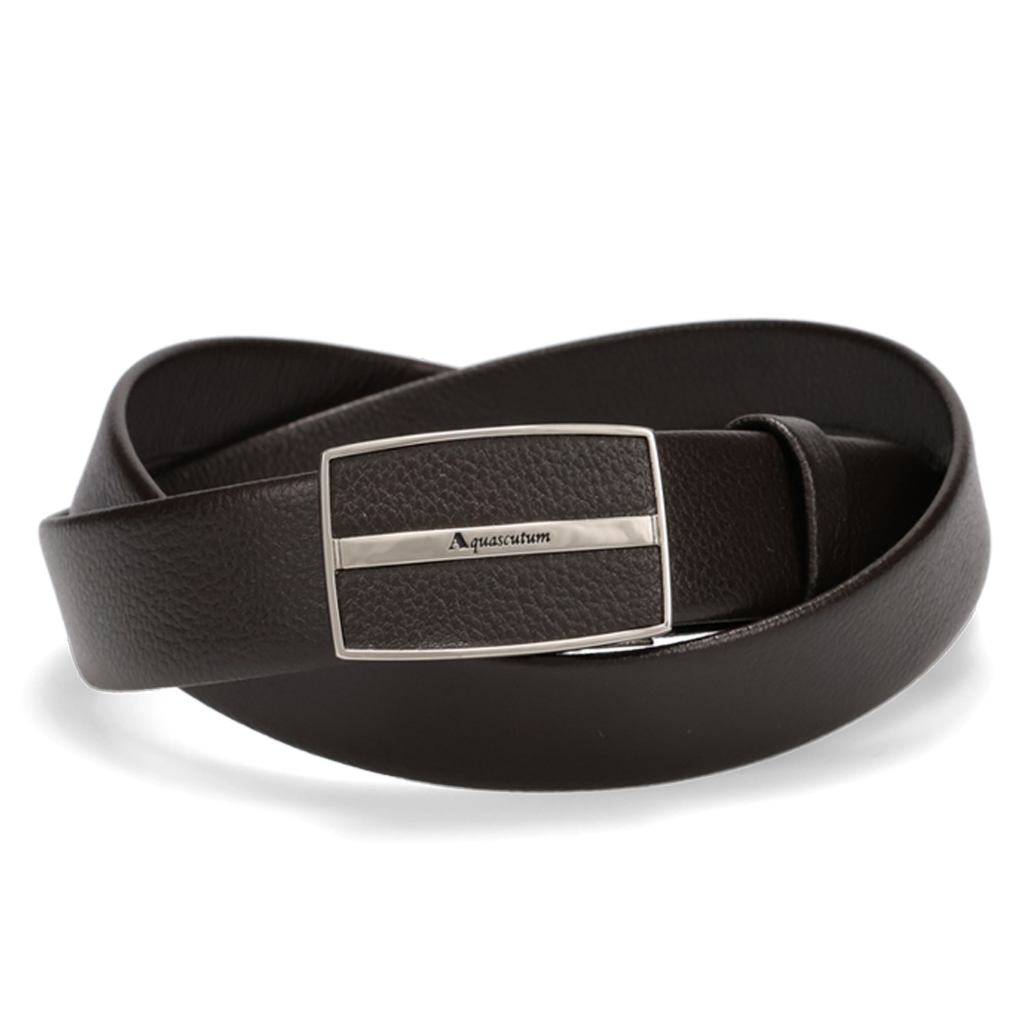 アクアスキュータム AQUASCUTUM ベルト レザーベルト メンズ 本革 日本製 LEATHER BELT ブラック ダーク ブラウン 黒 AQ-4080123 | Aquascutum | 02