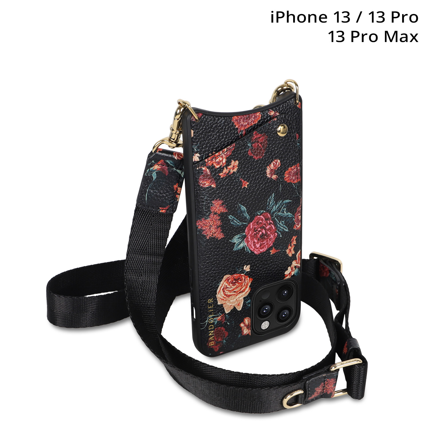 BANDOLIER（バンドリヤー） スマホショルダー スマホケース iPhone 13