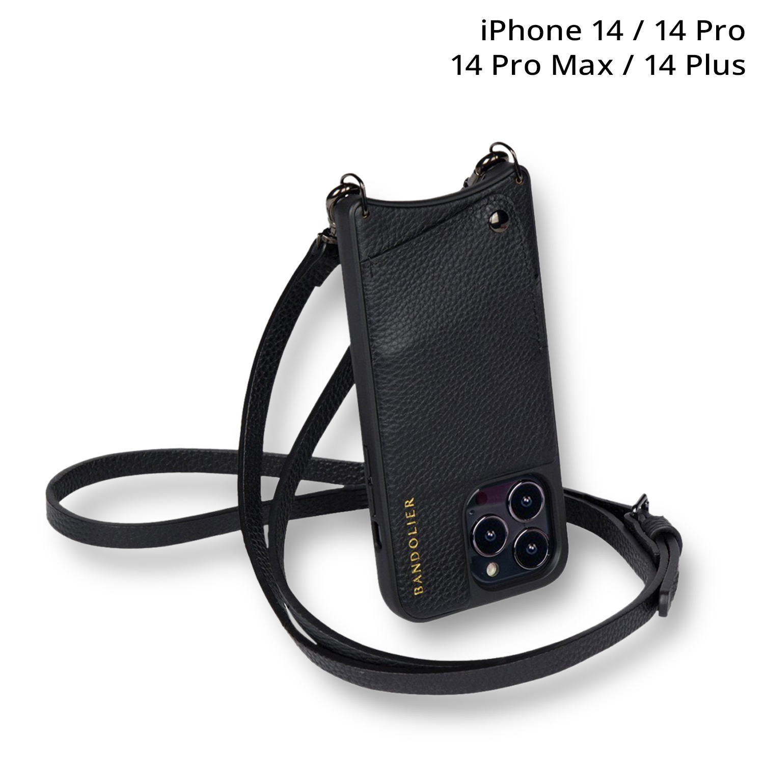 BANDOLIER（バンドリヤー） スマホショルダー スマホケース iPhone 14