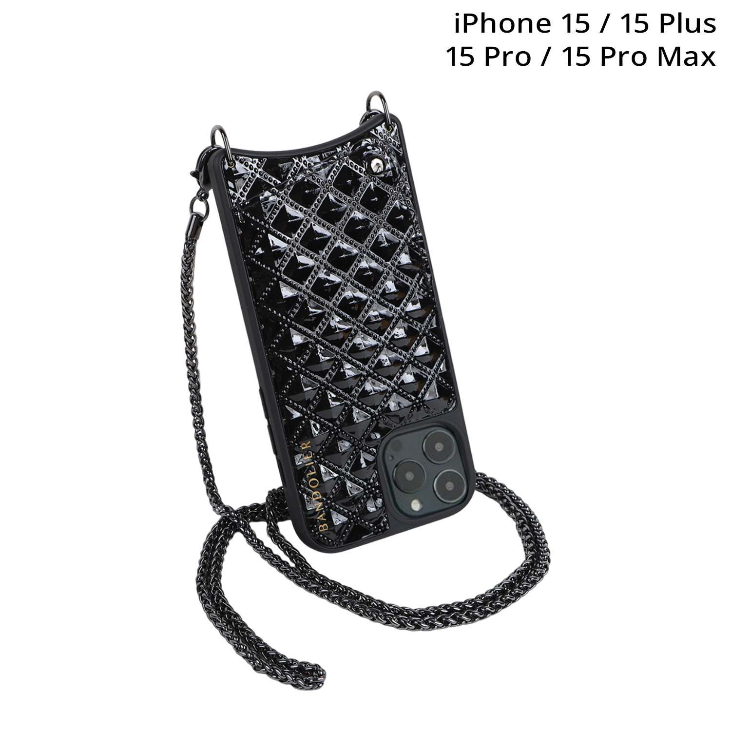 BANDOLIER iPhone 15 Pro ケース スマホショルダー BANDOLIER（バンドリヤー） スマホショルダー スマホケース iPhone15