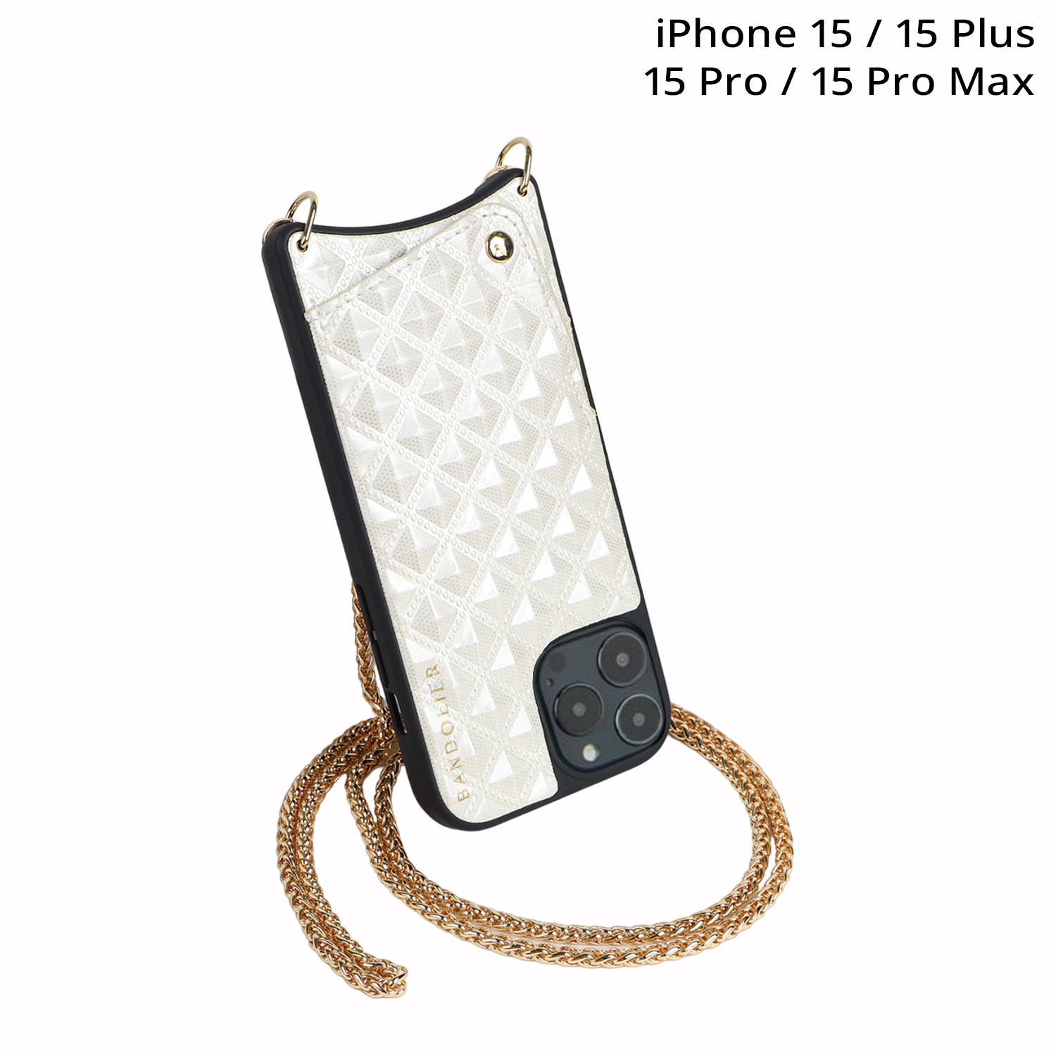 BANDOLIER バンドリヤー iPhone15 15Pro iPhone 15 Pro Max iPhone 15 