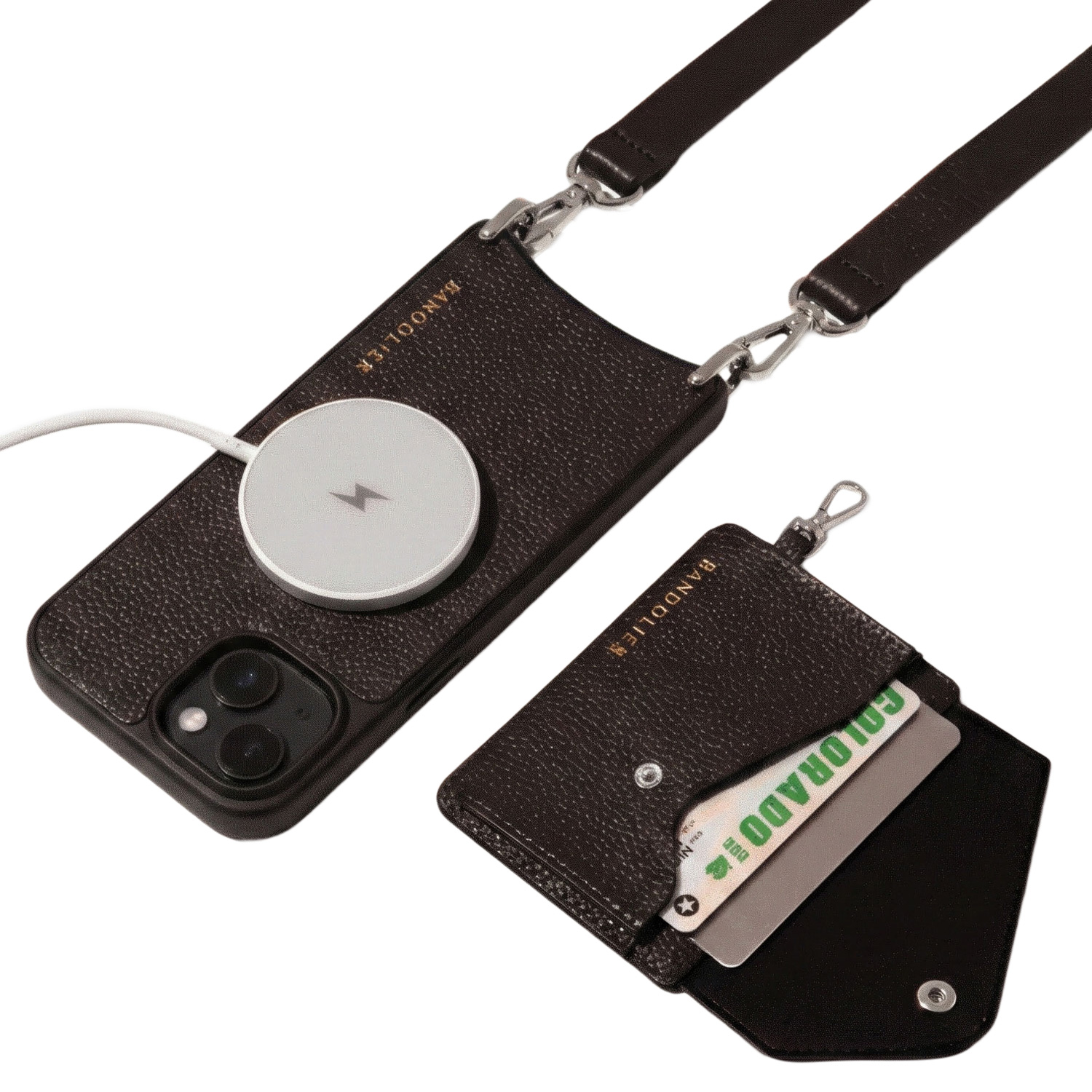 BANDOLIER（バンドリヤー） スマホショルダー iPhone15Pro