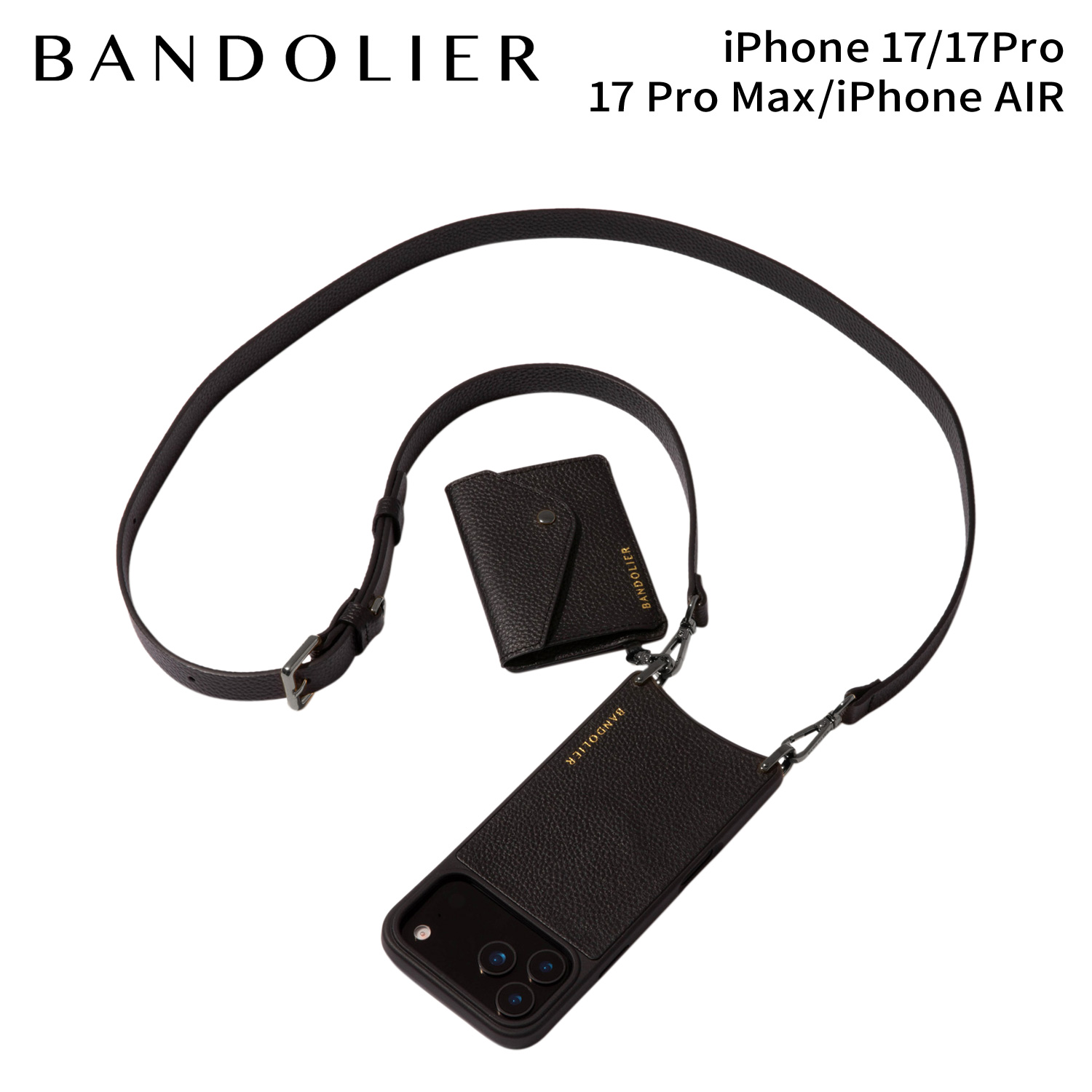 BANDOLIER（バンドリヤー） スマホショルダー iPhone17 17Pro 17Pro