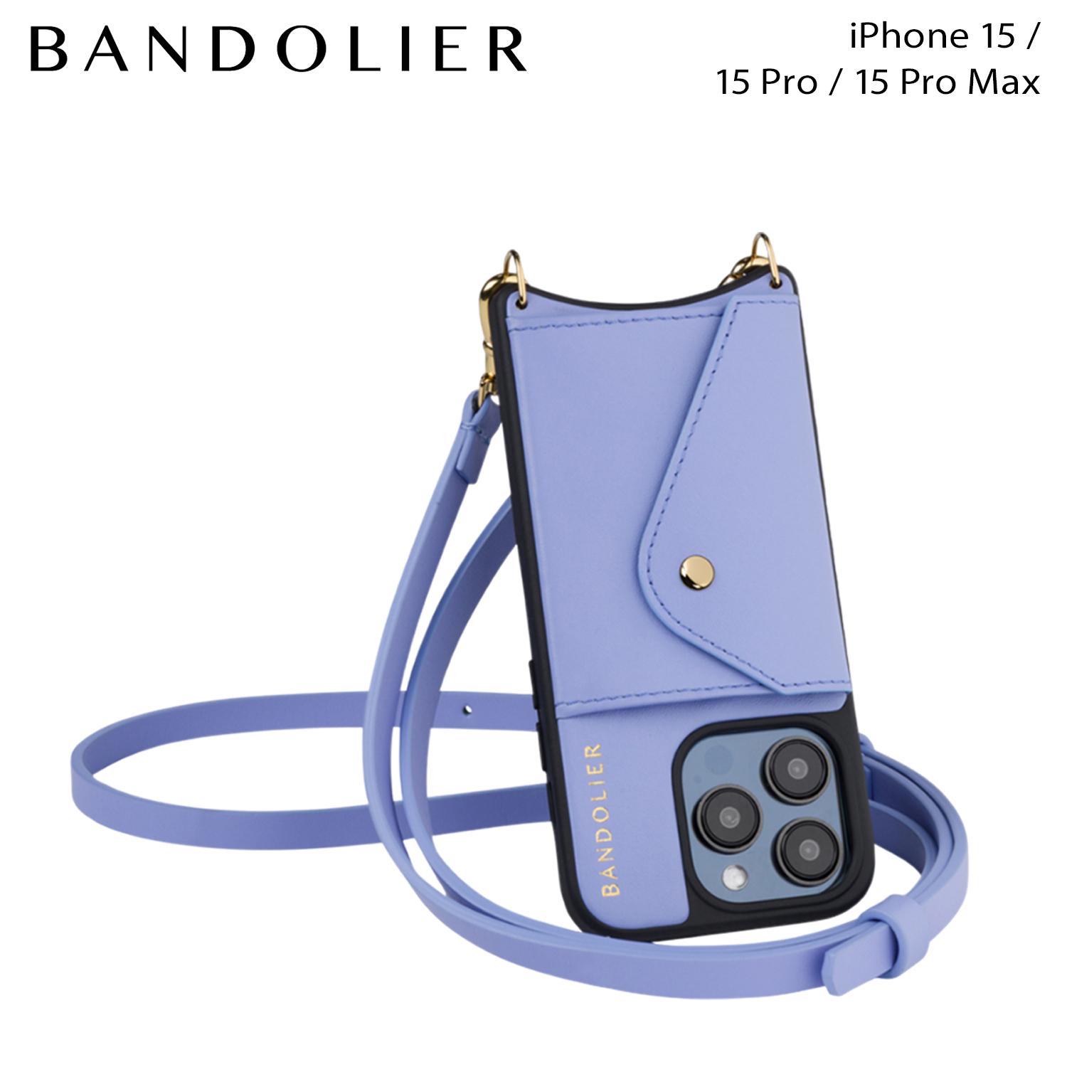 BANDOLIER（バンドリヤー） スマホショルダー スマホケース iPhone15 