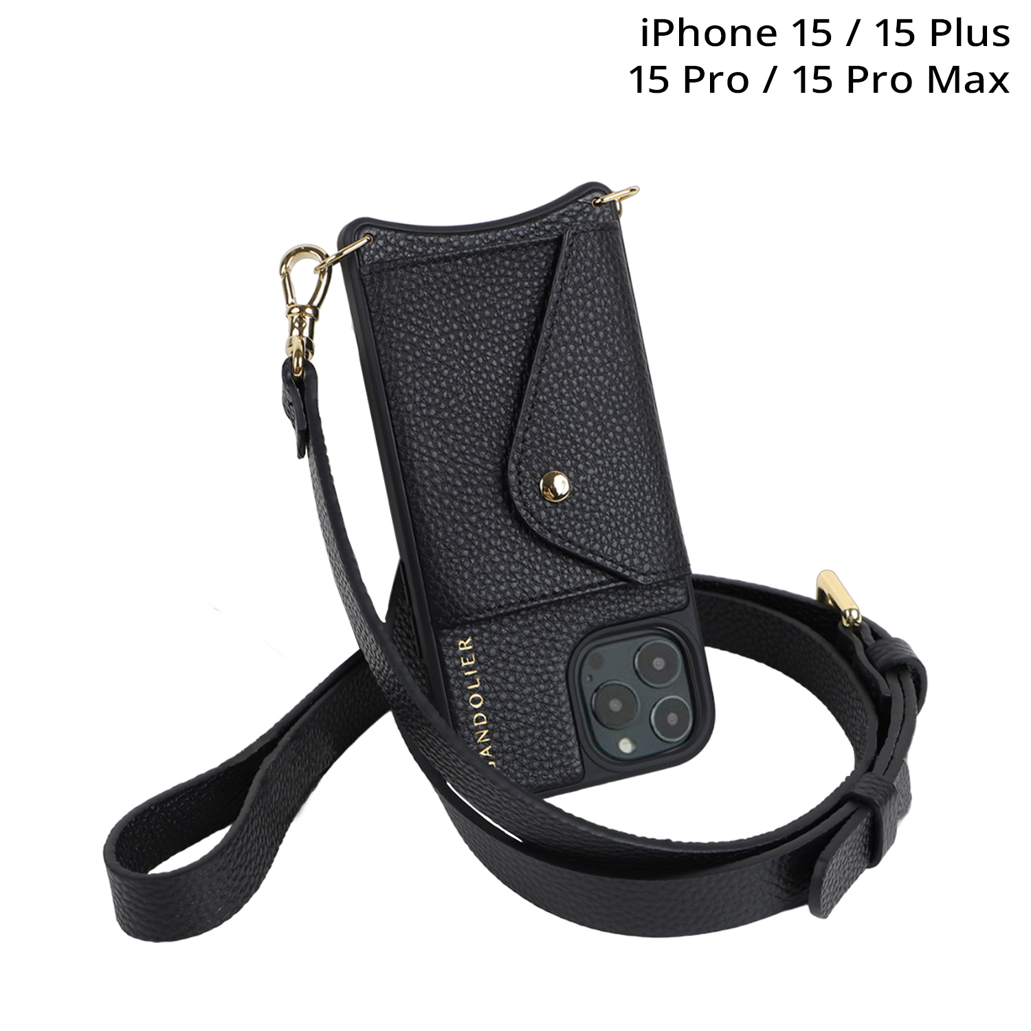 BANDOLIER（バンドリヤー） スマホショルダー スマホケース iPhone15