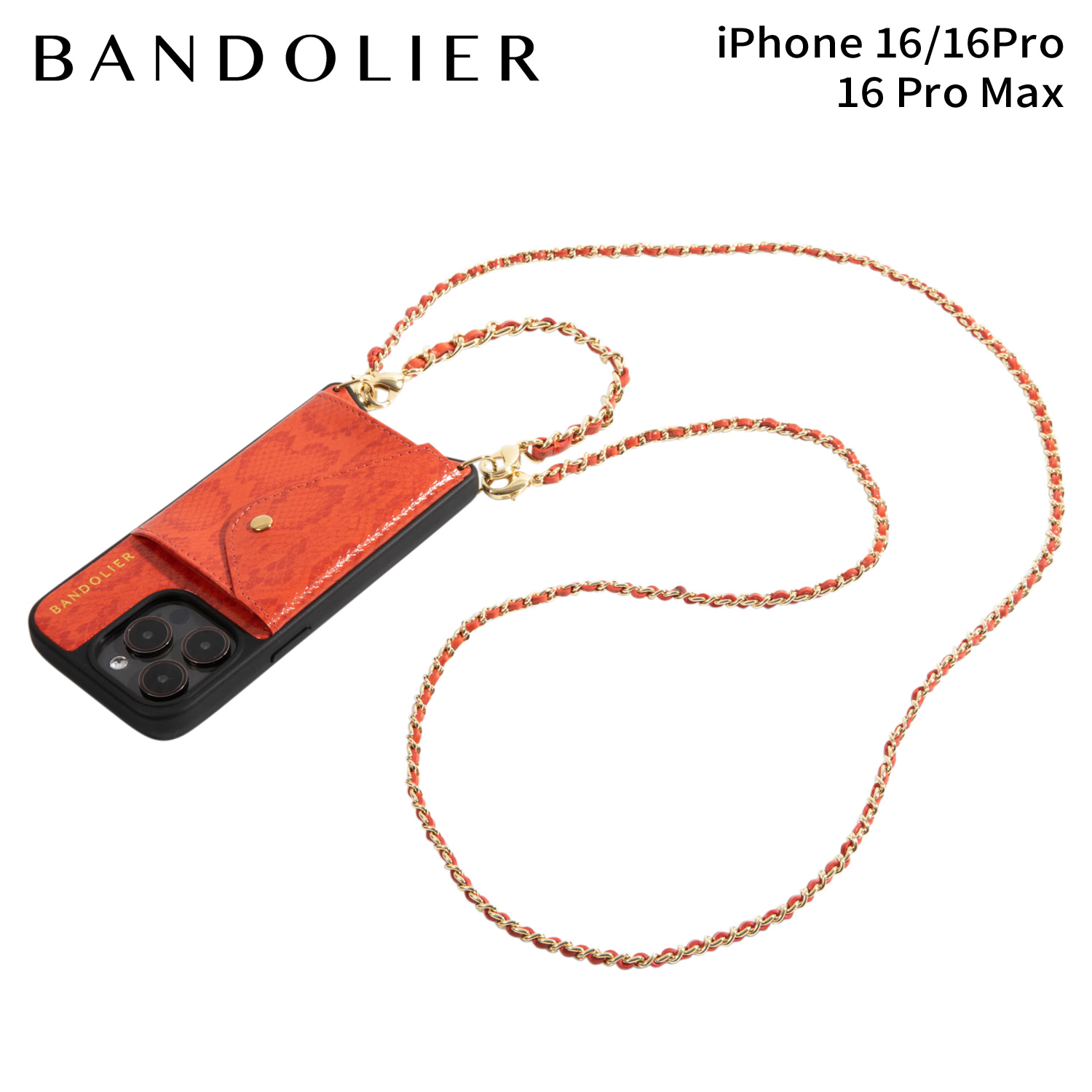 BANDOLIER（バンドリヤー） スマホショルダー スマホケース iPhone16