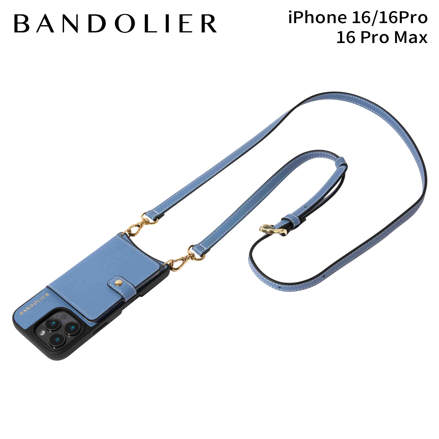 BANDOLIER（バンドリヤー） スマホショルダー スマホケース iphone16