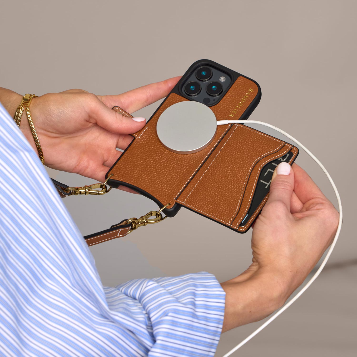 BANDOLIER バンドリヤー スマホショルダー スマホケース iPhone16 16