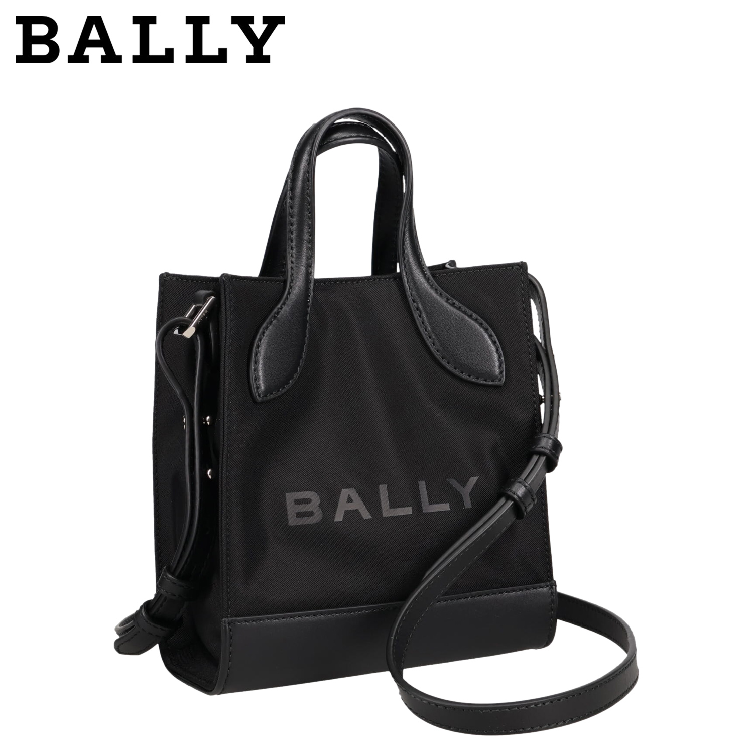 徳【BALLY 新品未使用】ハンドバッグ ショルダーバック 黒レディース Bally（バリー） バッグ トートバッグ ショルダー メンズ レディース