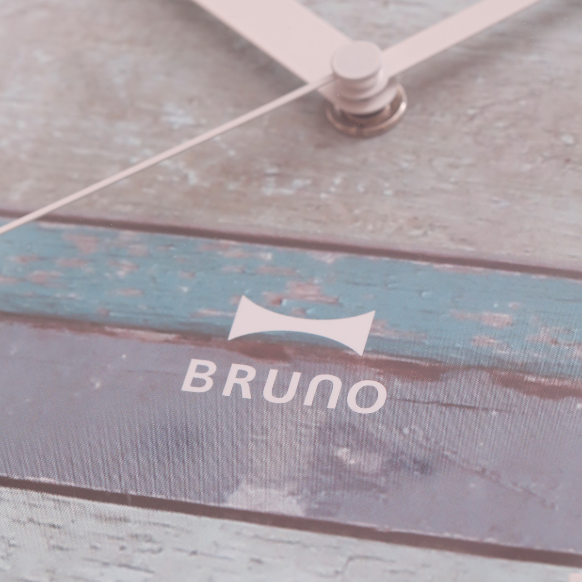 BRUNO（ブルーノ） 掛け時計 電波時計 ビンテージウッドクロック