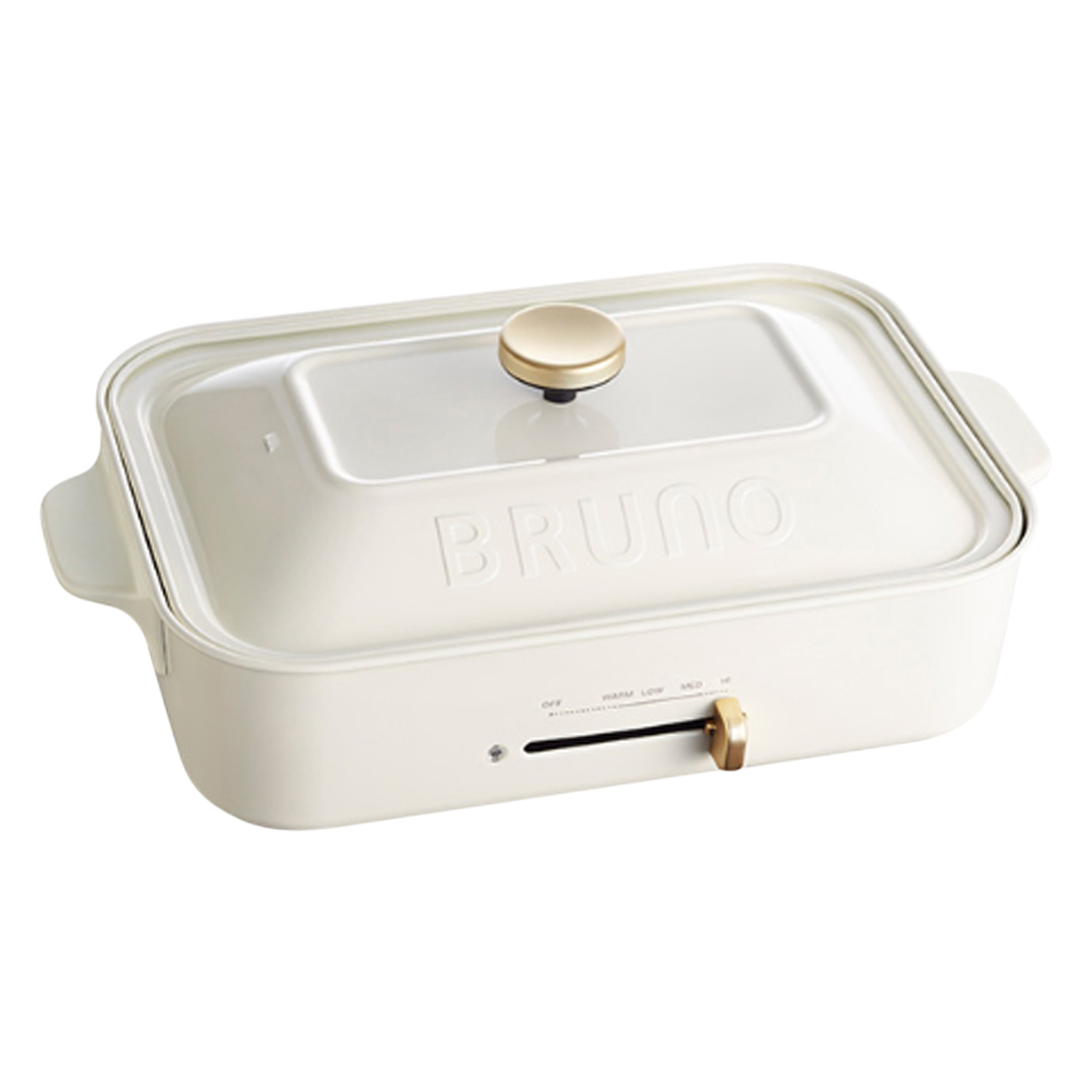 BRUNO（ブルーノ） 特典付き ホットプレート セラミックコート仕切り鍋