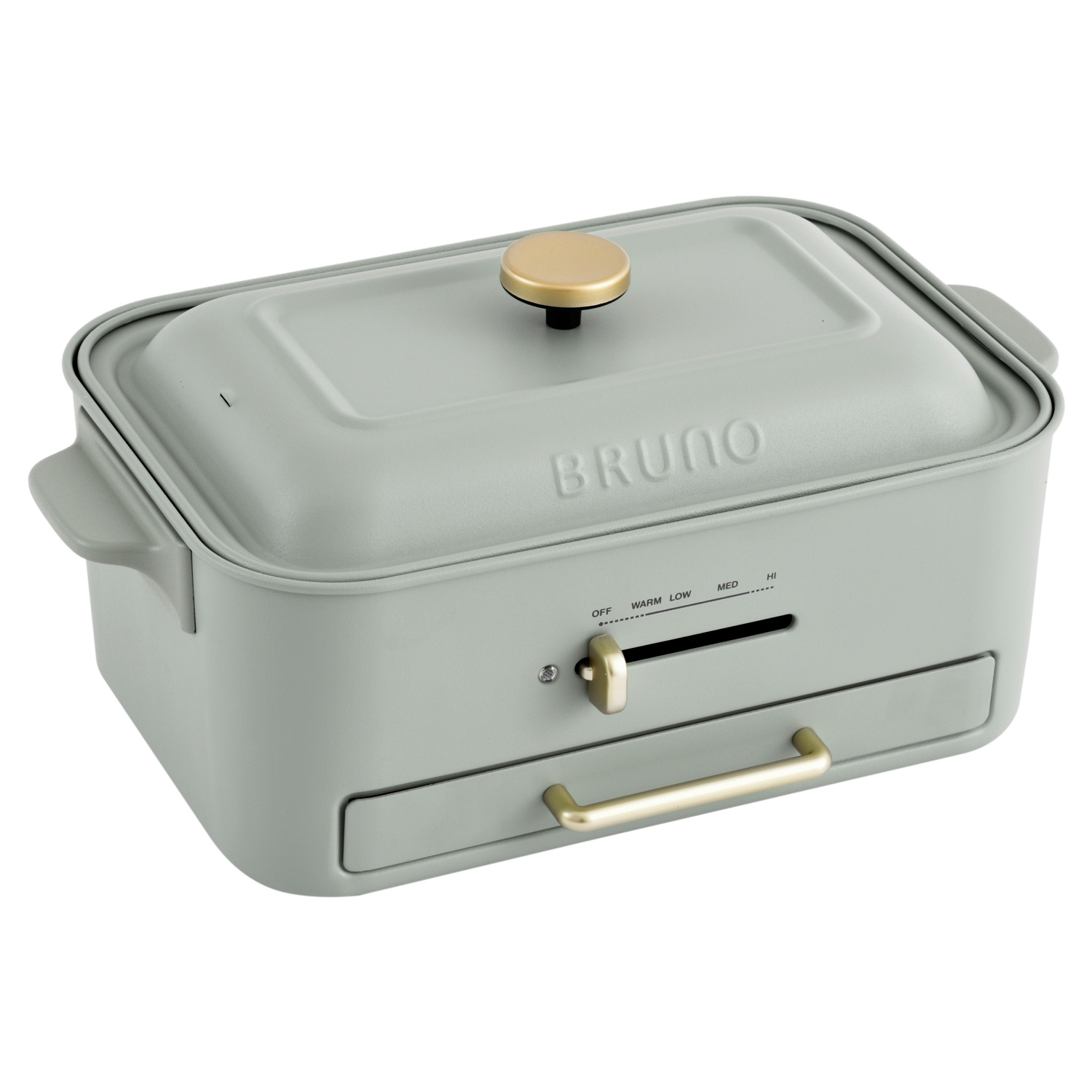 BRUNO ホットプレート グリーン たこ焼きプレート付きBOE109 Amazon | BRUNO ブルーノ コンパクトグリルホットプレート 本体